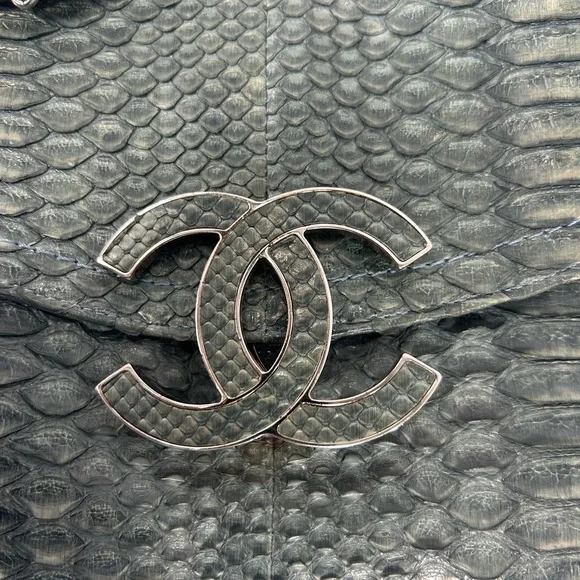 Chanel Python Flap Bag - Picture 8 of 13